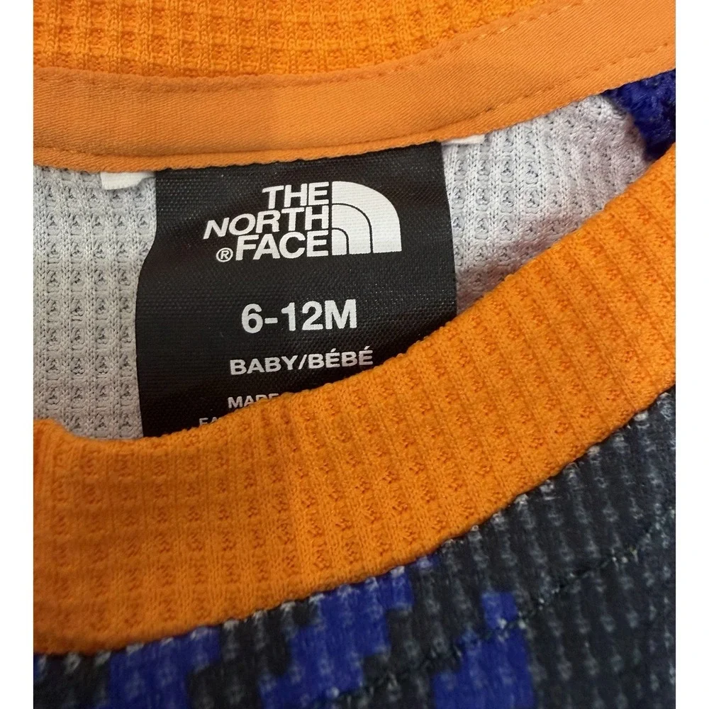 North Face Baby Waffle Base Layer One-Piece 6-12 Month